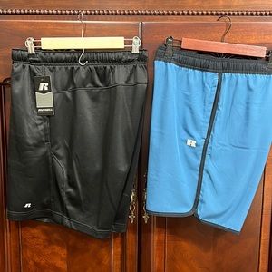 2 pair men’s Russell Athletic Shorts